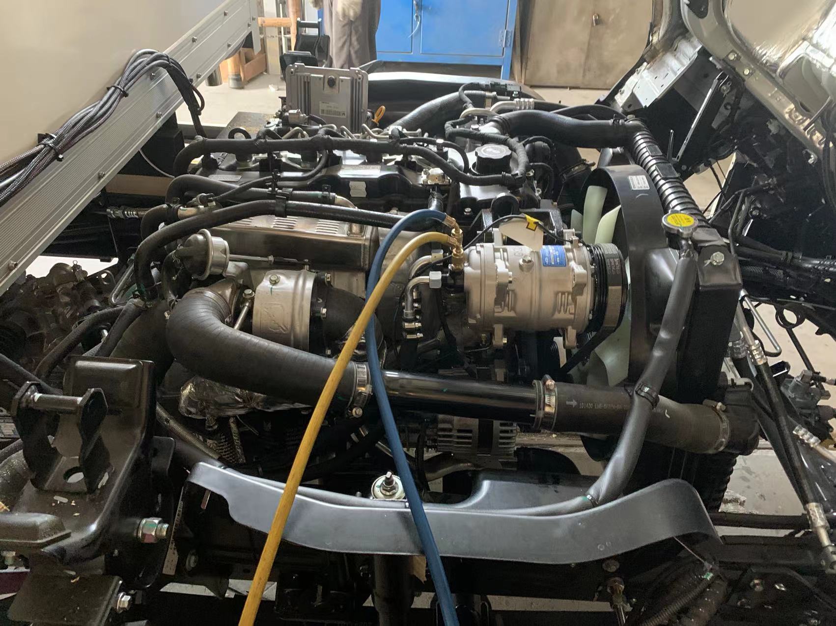 direct drive truck refrigeration unit compressor installation SINOCLIMA